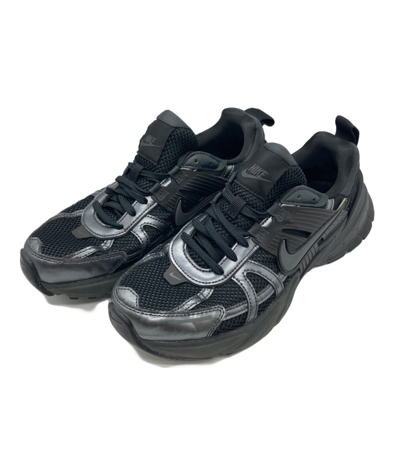 中古・古着通販】NIKE (ナイキ) ローカットスニーカー ブラック×グレー