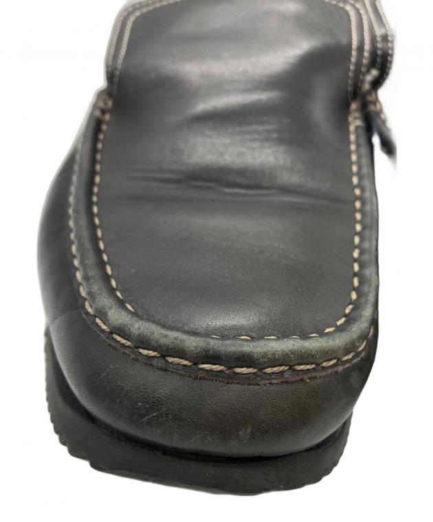 中古・古着通販】HERMES (エルメス) ターボ スリッポン ブラック