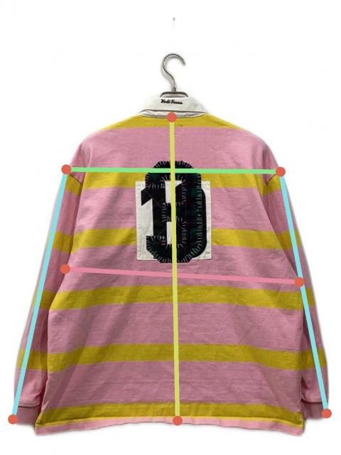 中古・古着通販】Supreme (シュプリーム) ストライプラグビーシャツ