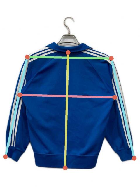 中古・古着通販】adidas (アディダス) トラックジャケット ブルー