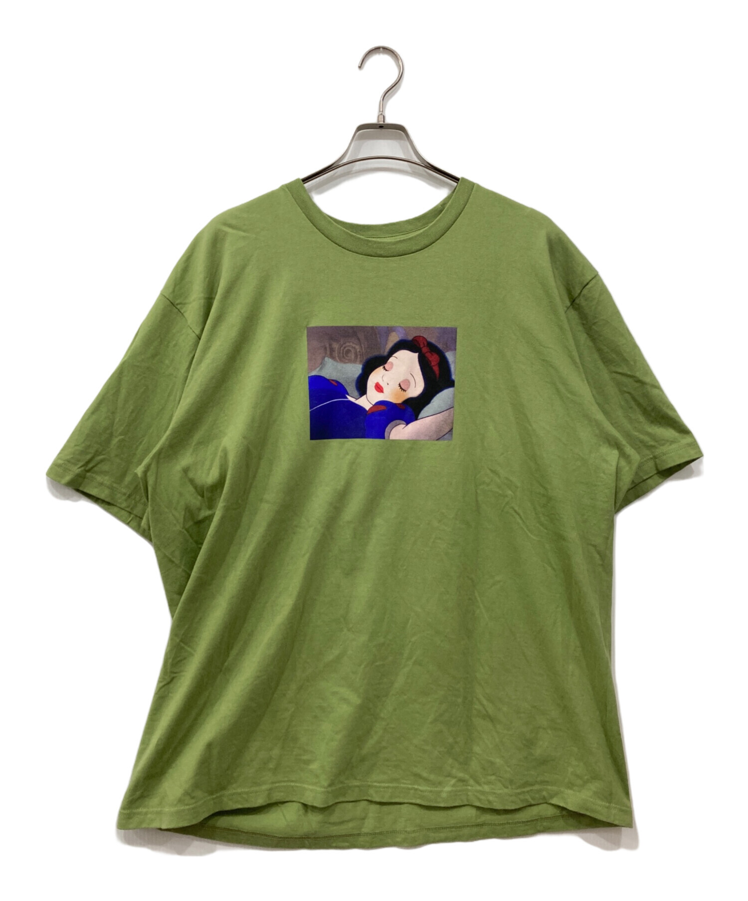 中古・古着通販】supreme (シュプリーム) プリントTシャツ グリーン
