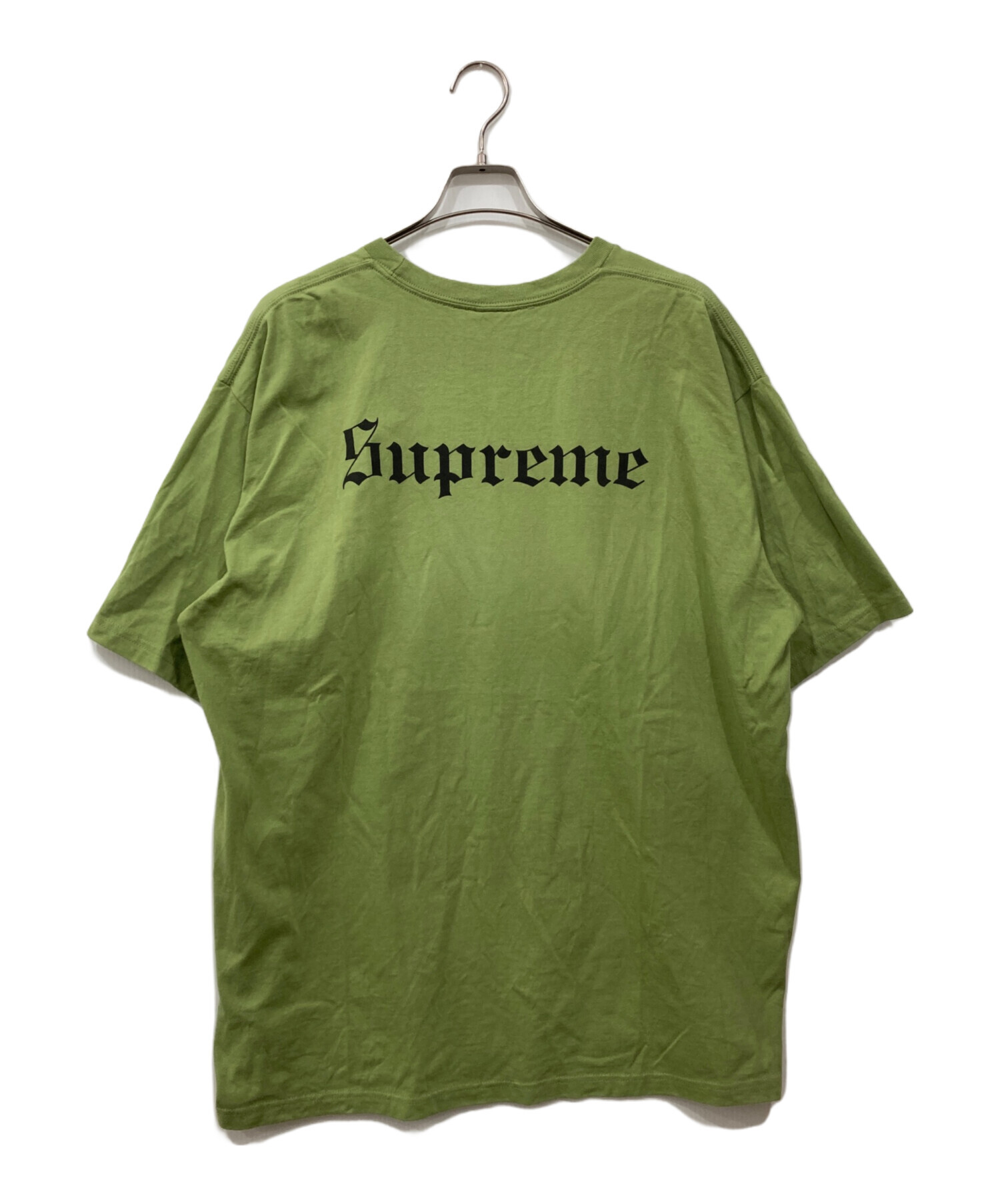 中古・古着通販】supreme (シュプリーム) プリントTシャツ グリーン