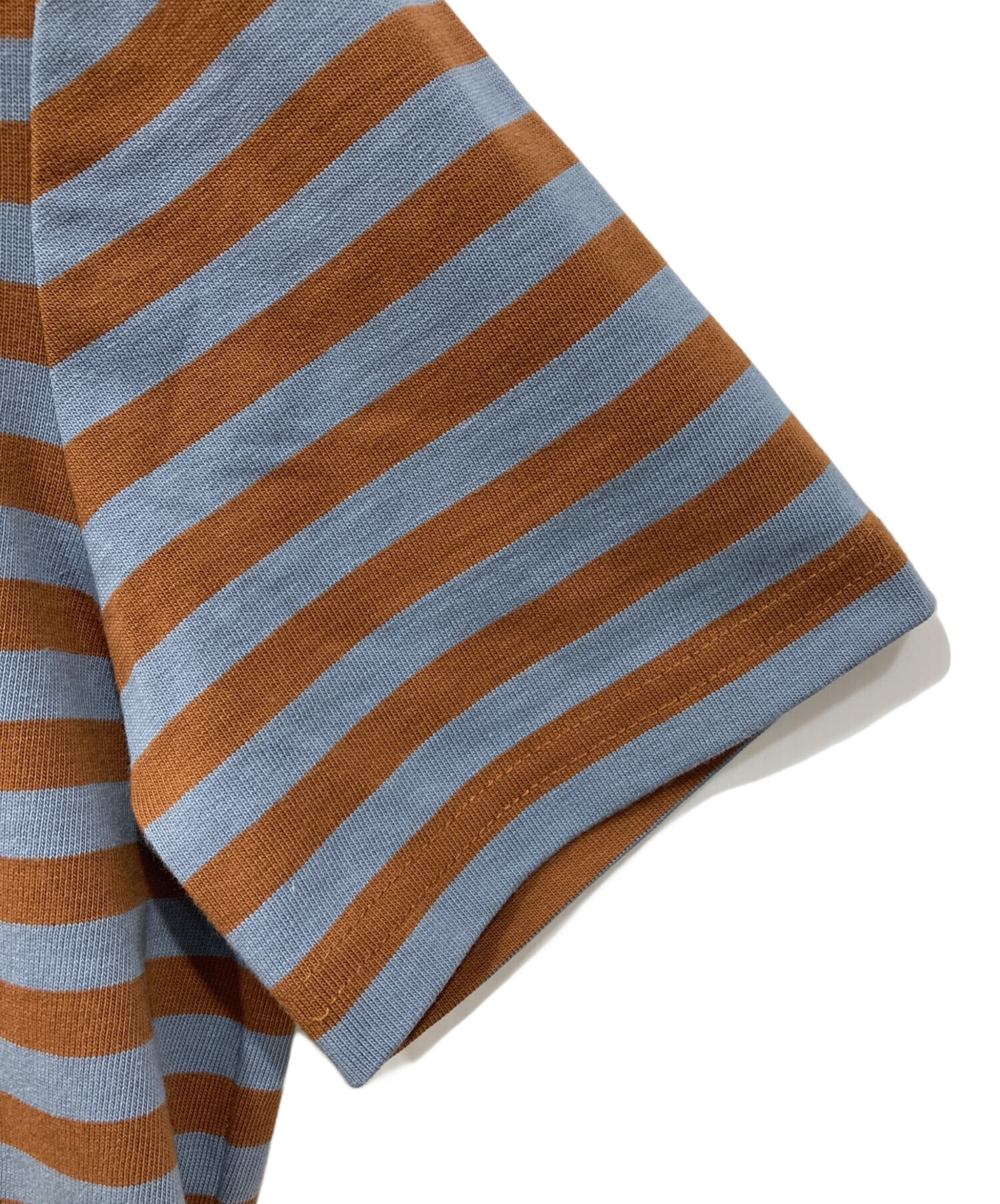 値下げ【新品未使用】トリーバーチ　８1/2サイズ 中古・古着通販】TORY BURCH (トリーバーチ) ボーダーTシャツ グレー
