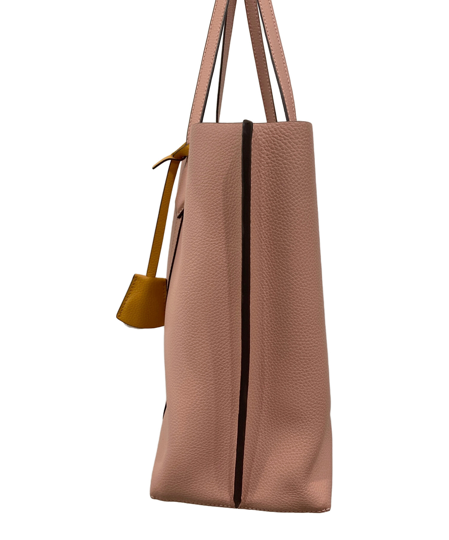 未使用Tory Burch キャンバス トリプルコンパートメント トートバッグ 中古・古着通販】TORY BURCH (トリーバーチ) トリプルコンパートメント