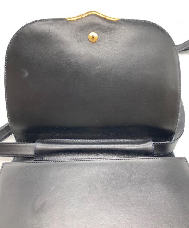 中古・古着通販】Cartier (カルティエ) レザーショルダーバッグ