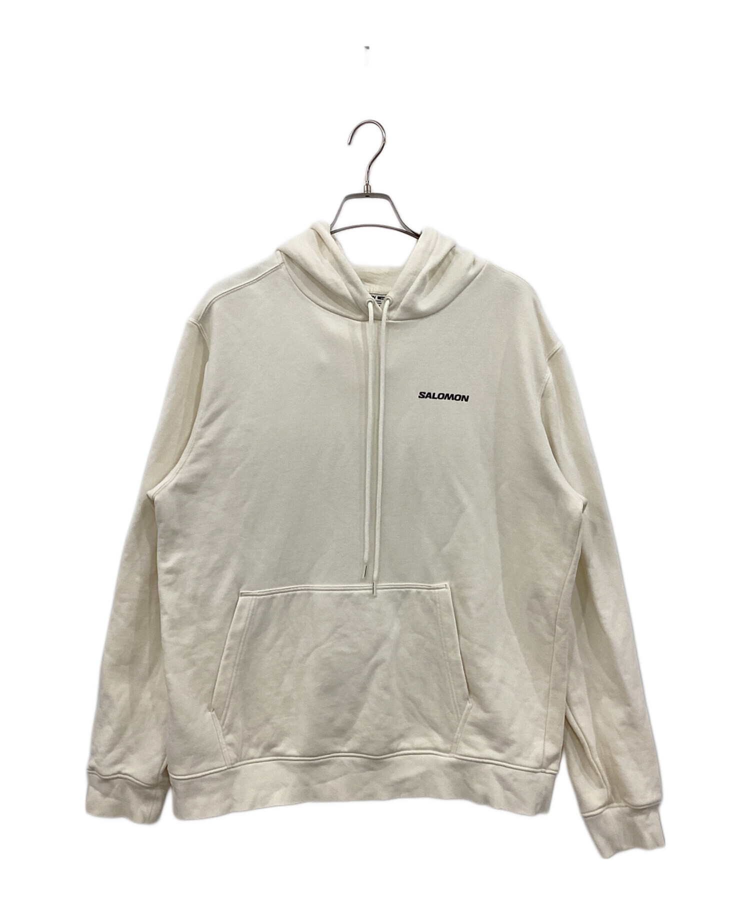 中古・古着通販】SALOMON (サロモン) プルオーバーパーカー ホワイト