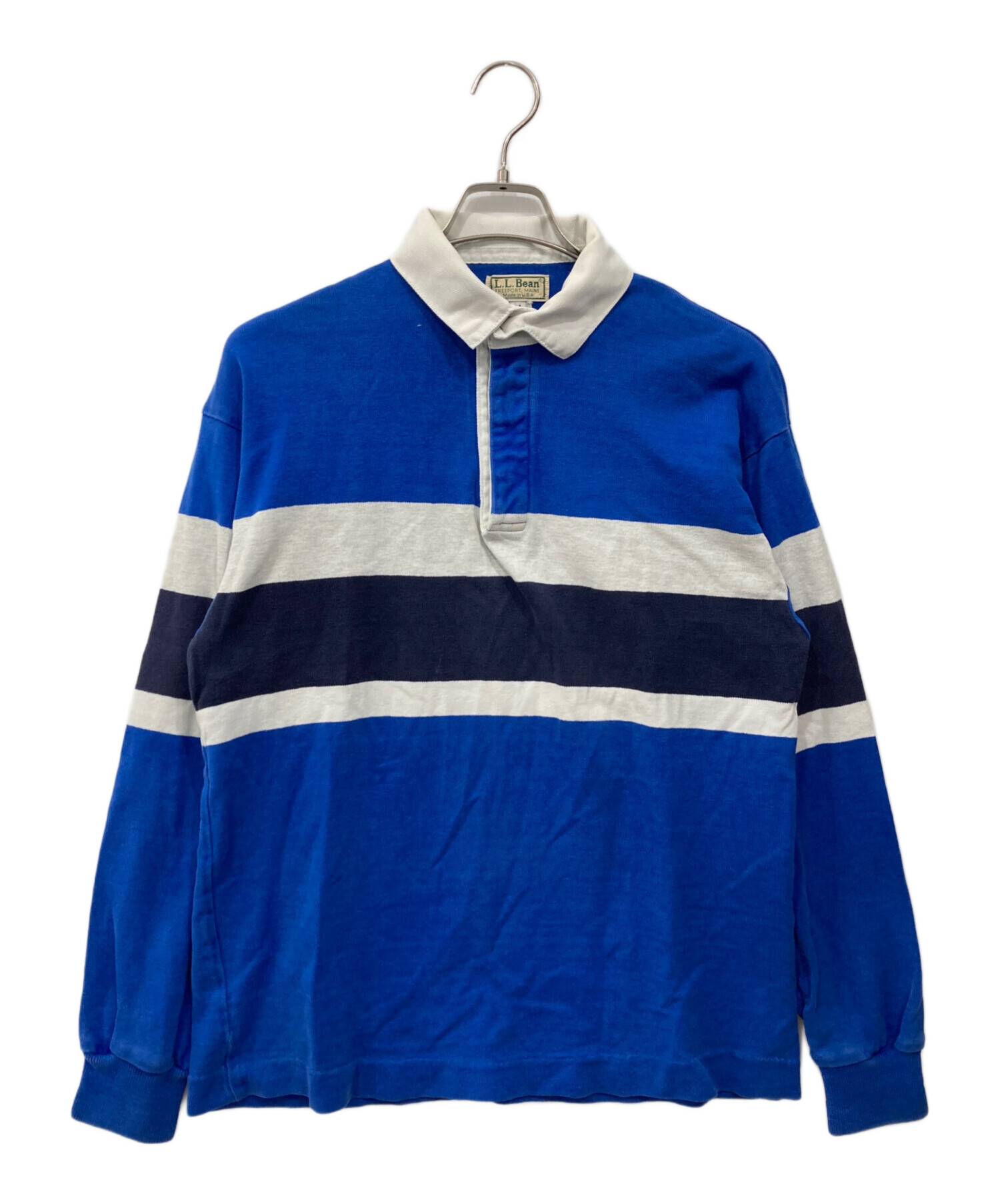 エルエルビーン　ラガーシャツm 中古・古着通販】L.L.Bean (エルエルビーン) ラガーシャツ ブルー