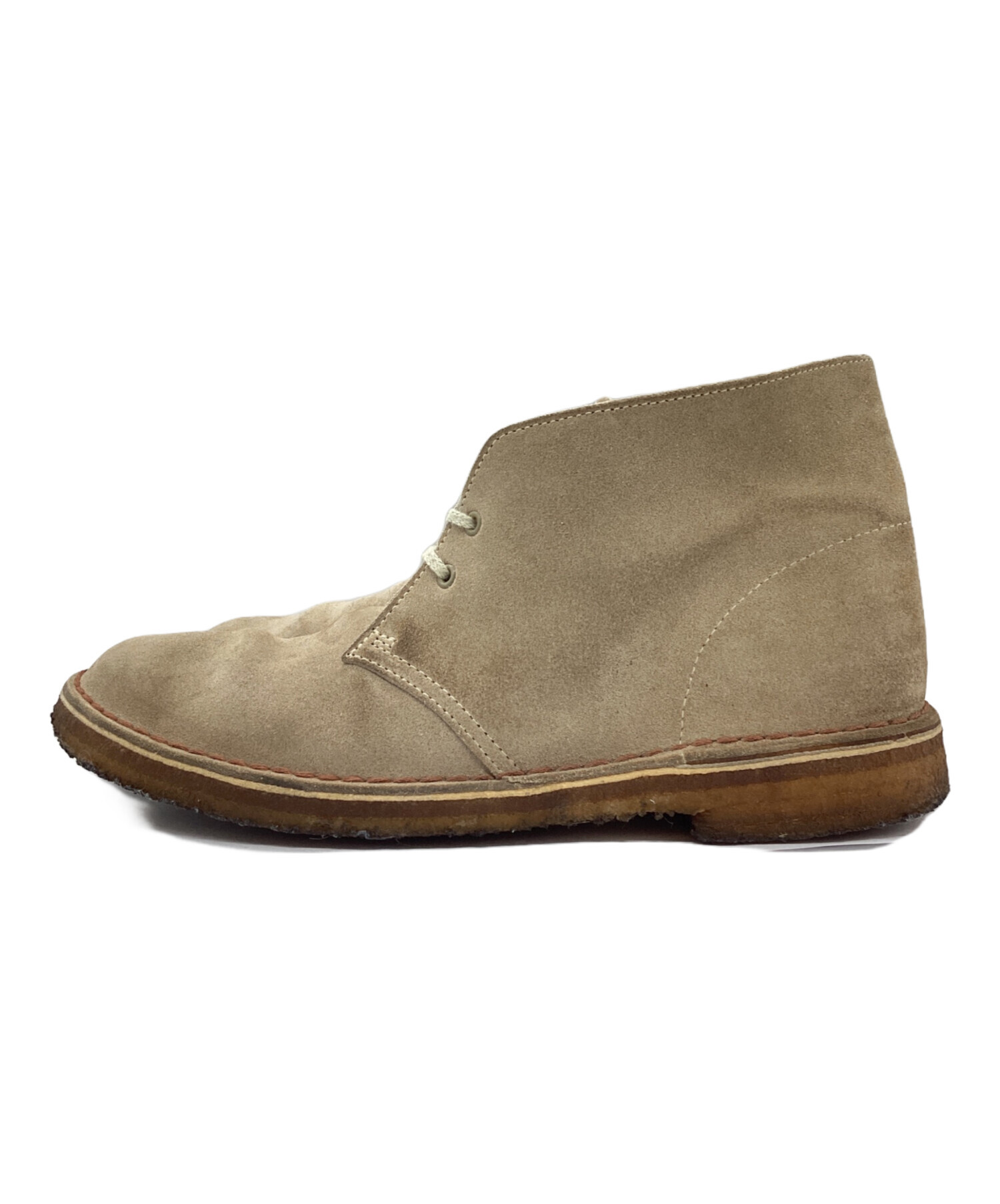 中古・古着通販】CLARKS (クラークス) デザートシューズ ベージュ