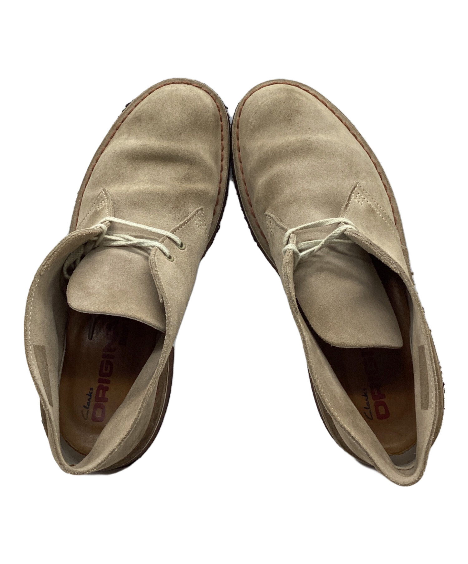中古・古着通販】CLARKS (クラークス) デザートシューズ ベージュ