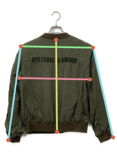 HYSTERIC GLAMOUR MA-1ジャケット値下げ交渉⭕️ 中古・古着通販】Hysteric Glamour (ヒステリックグラマー) MA-1