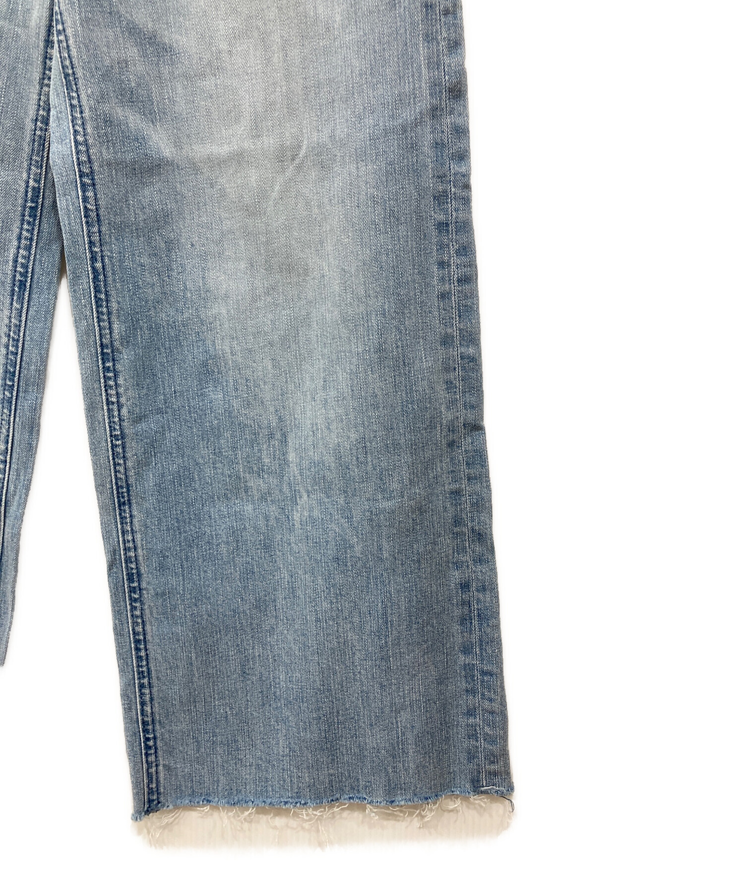 中古・古着通販】YANUK (ヤヌーク) バギーストレートデニムパンツ