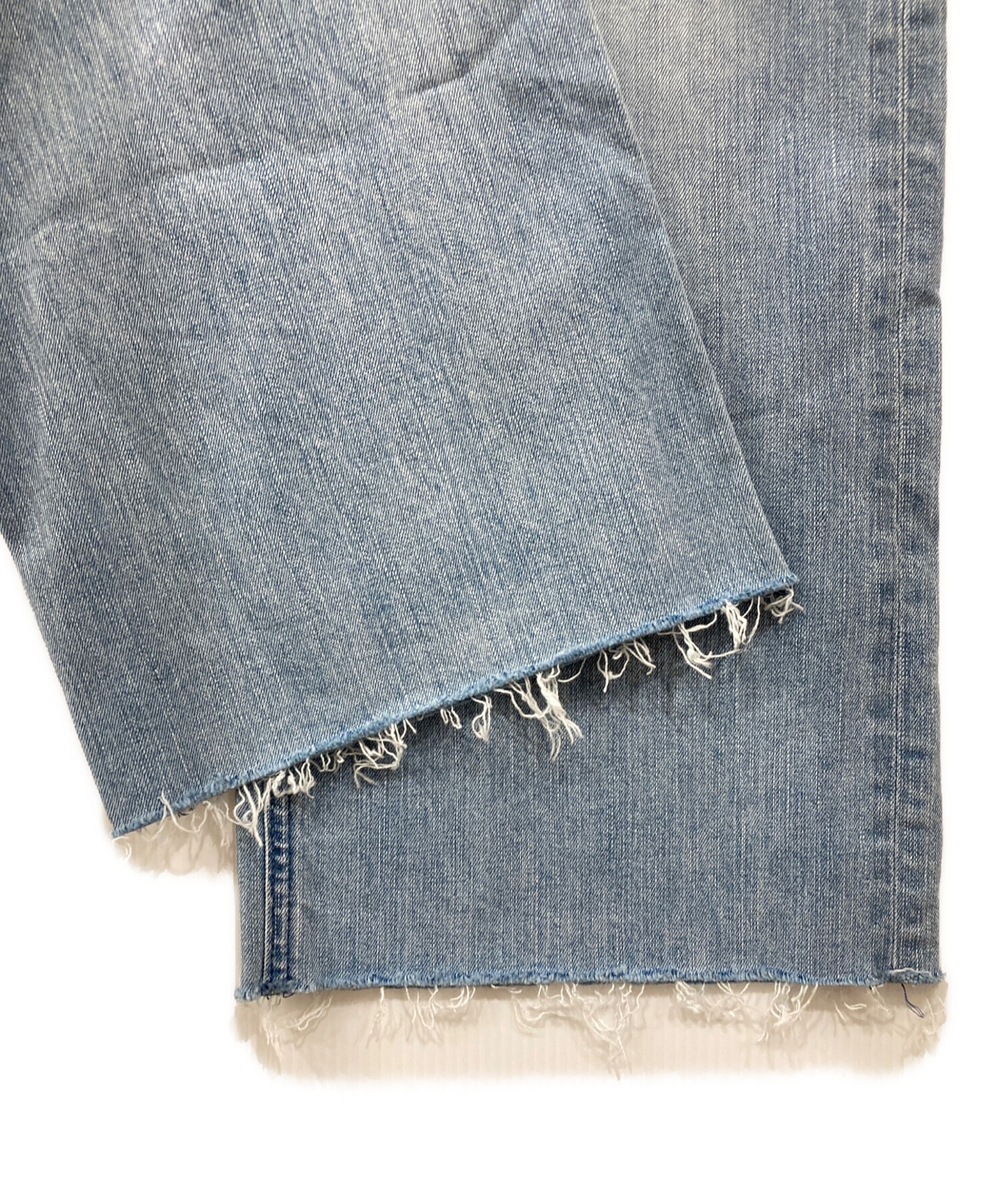 中古・古着通販】YANUK (ヤヌーク) バギーストレートデニムパンツ