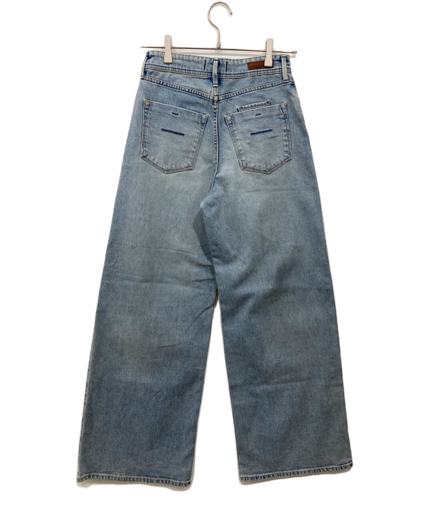中古・古着通販】YANUK (ヤヌーク) バギーストレートデニムパンツ