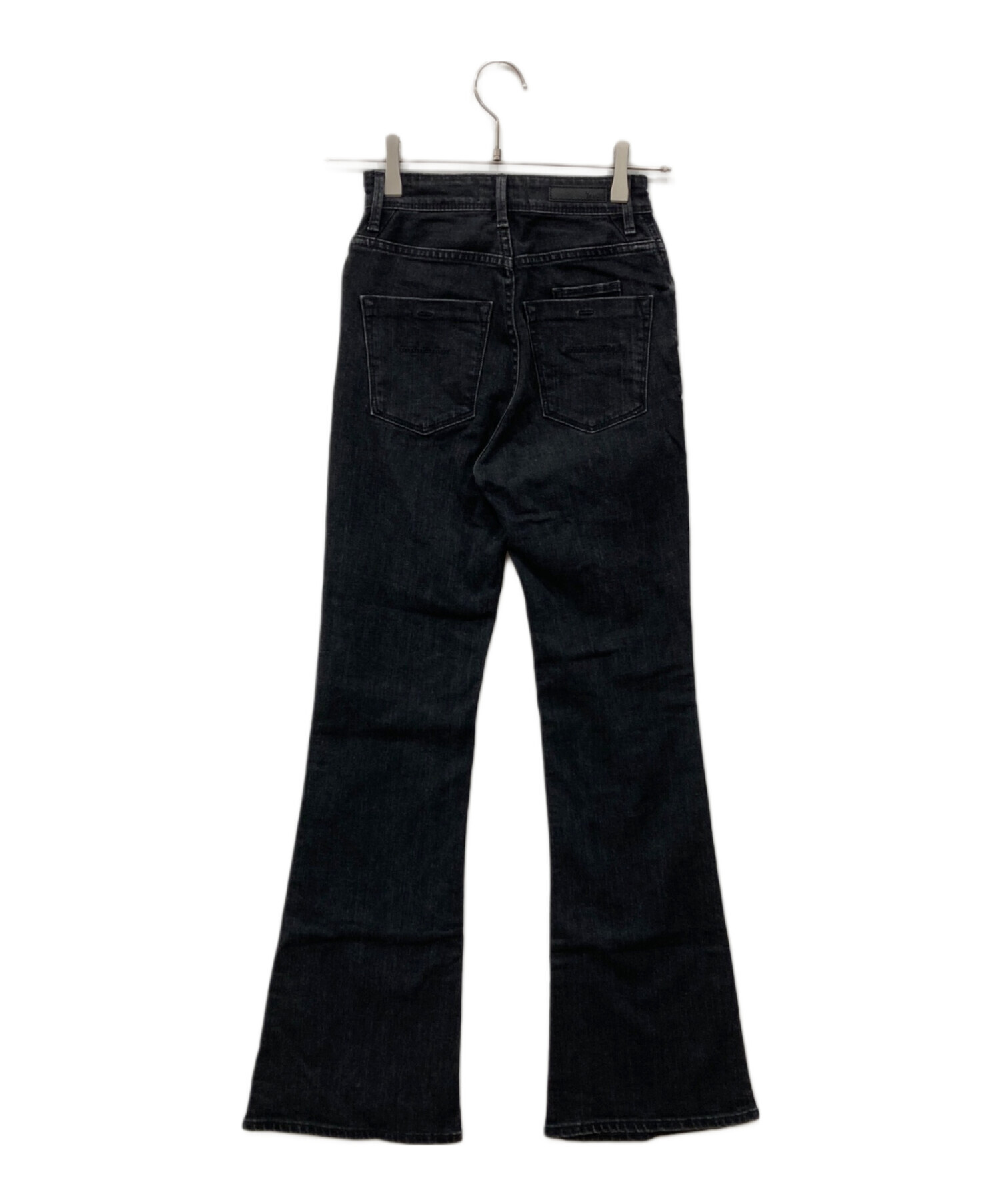 中古・古着通販】YANUK (ヤヌーク) ブーツカットデニムパンツ ブラック