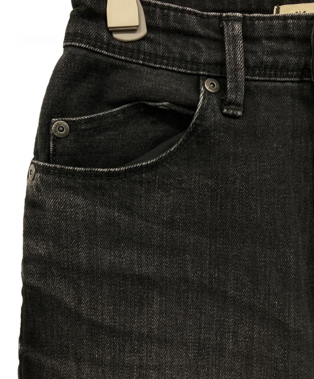 中古・古着通販】YANUK (ヤヌーク) ブーツカットデニムパンツ ブラック