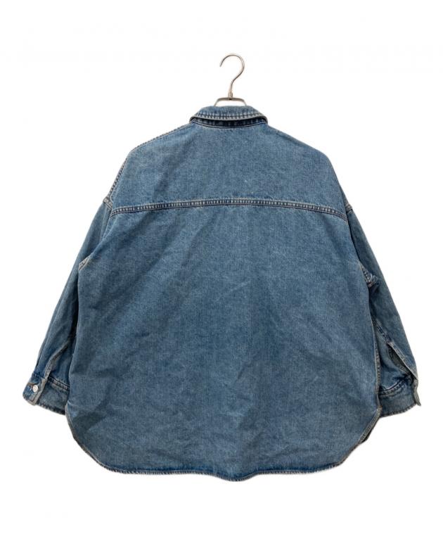 中古・古着通販】BABYLONE (バビロン) デニムビッグシャツ インディゴ