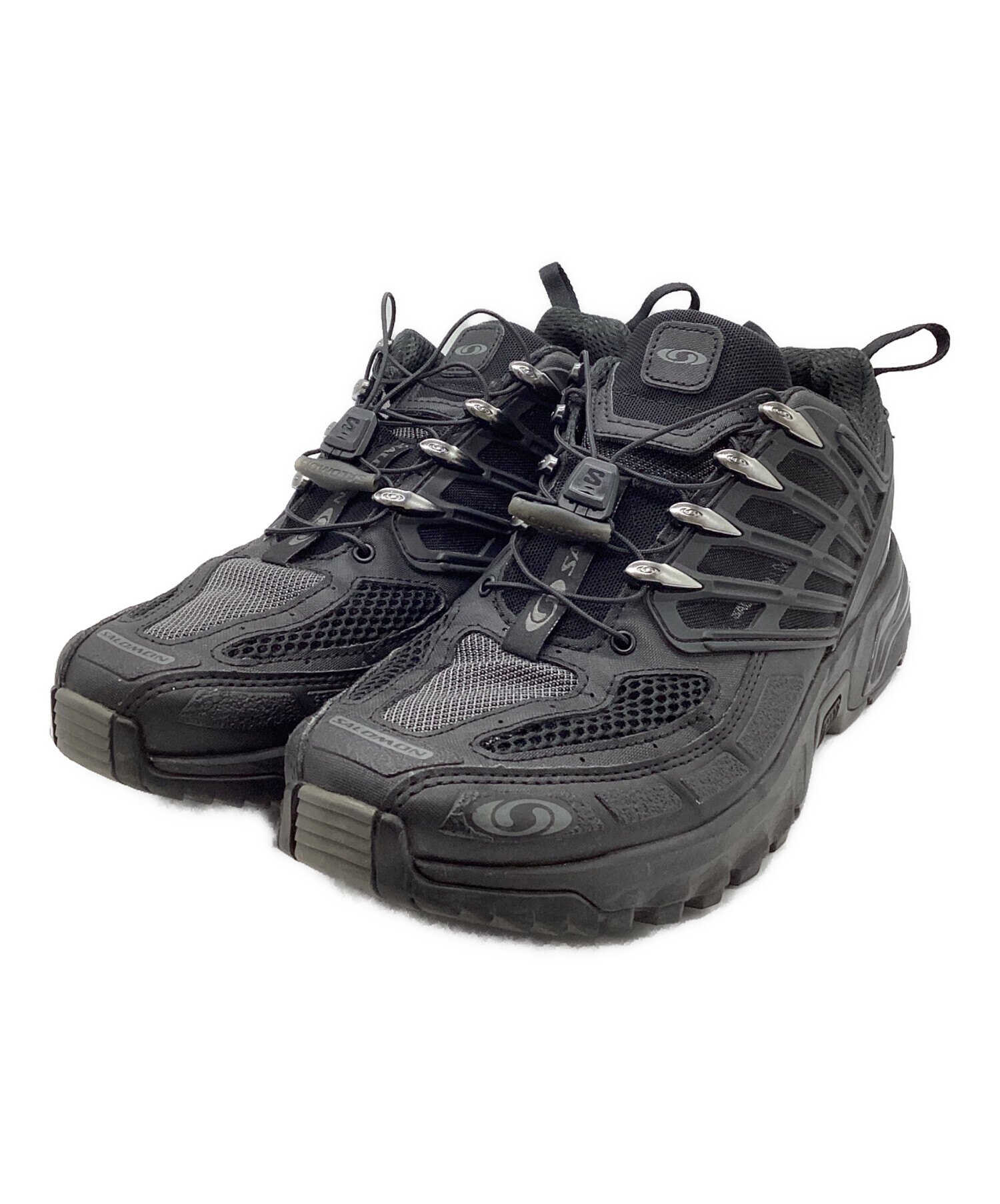 Salomon サロモン スニーカー 26cm 黒 【古着】【中古】【送料無料】 中古・古着通販】SALOMON (サロモン) ローカットスニーカー ブラック