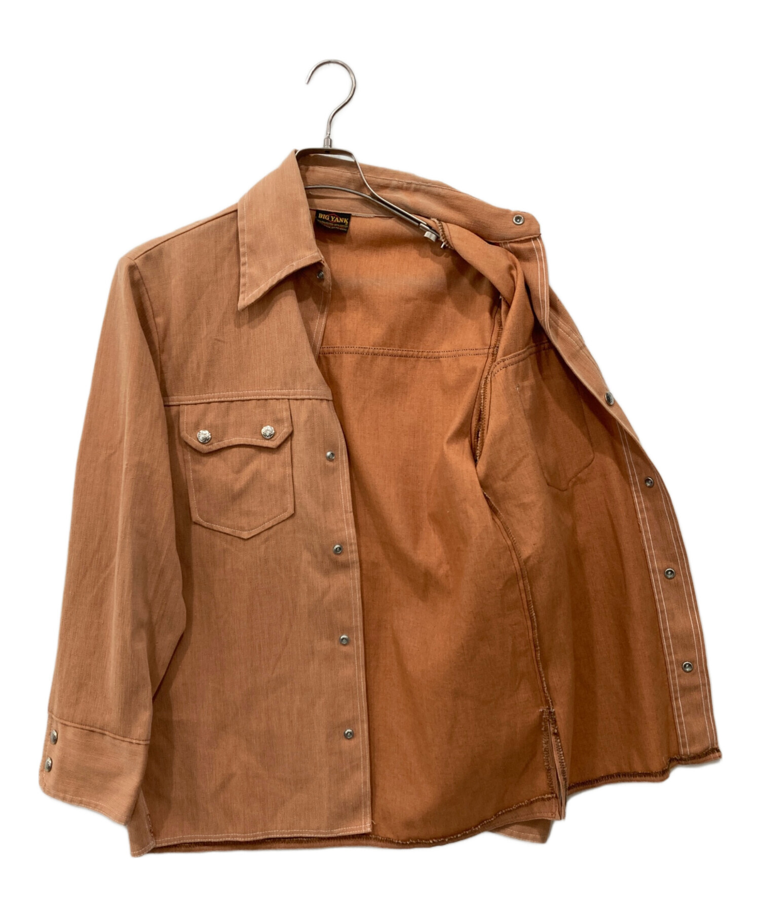 【中古】50s BIG YANK 黒タグ ウールジャケット サイズ表記なし レッド ビッグヤンク[17][240017728643] 中古・古着通販】BIG YANK (ビッグヤンク) コーデュロイシャツ