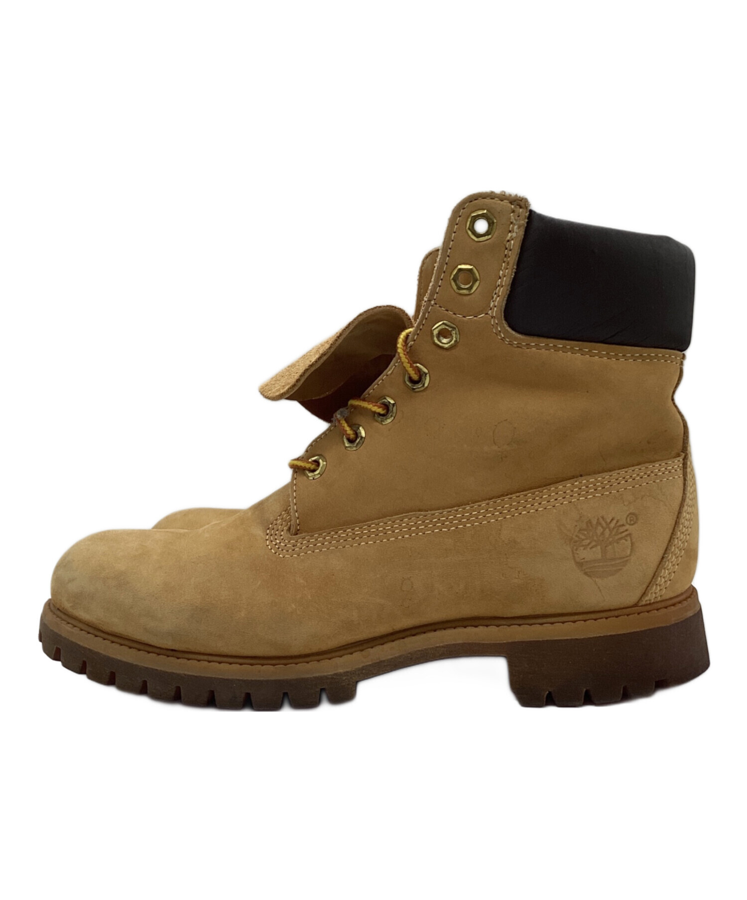 Timber Land ティンバーランド ブーツ 27cm ベージュ 【古着】【中古】【送料無料】 中古・古着通販】Timberland (ティンバーランド) 6インチブーツ