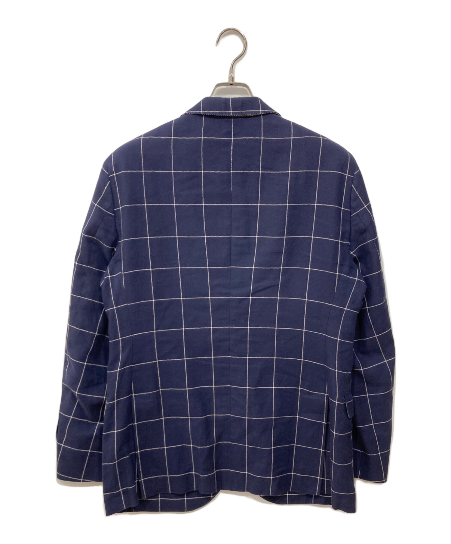 中古・古着通販】HACKETT (ハケット) テーラードジャケット ネイビー