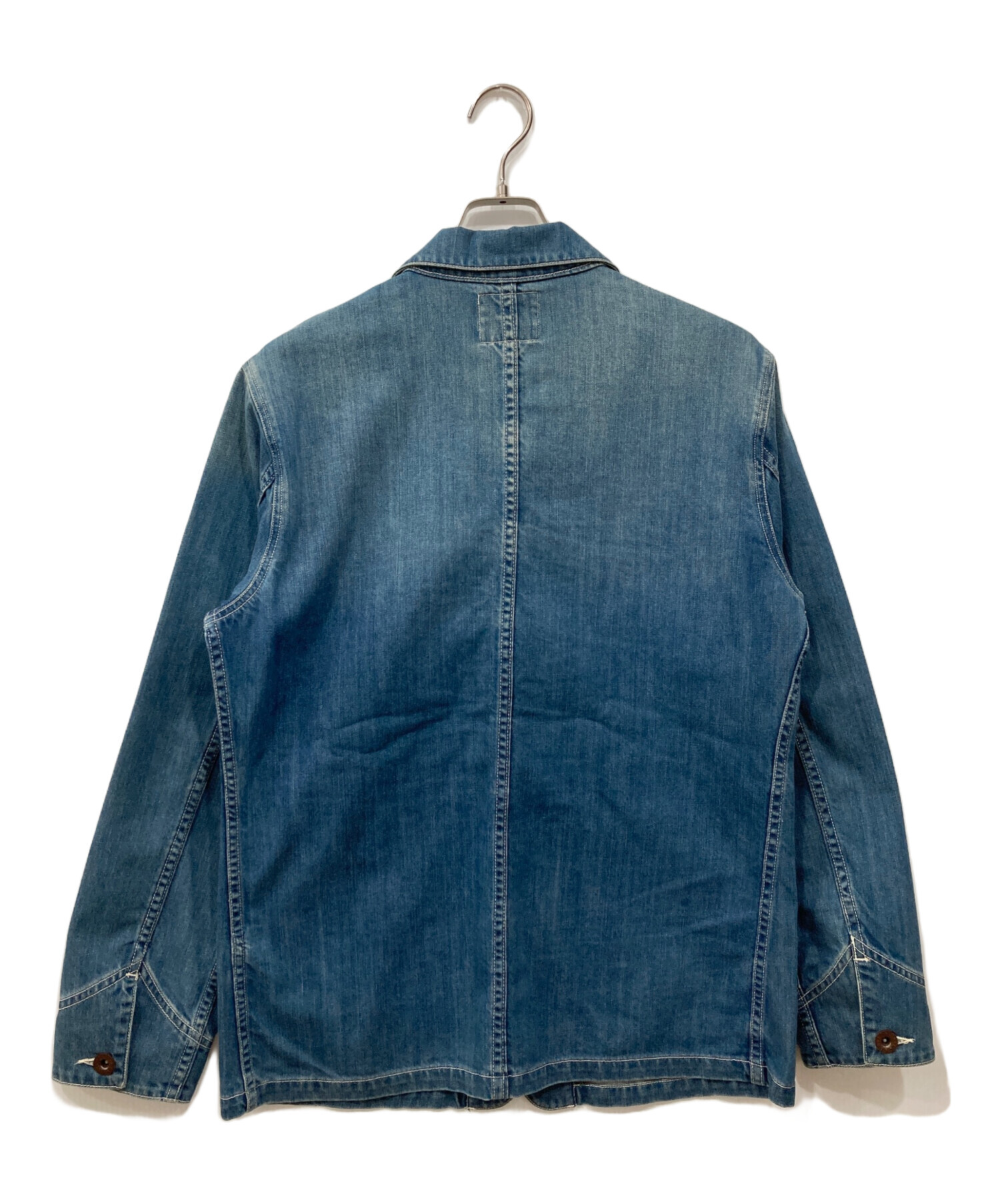 中古・古着通販】EDWIN (エドウィン) デニムカバーオール インディゴ