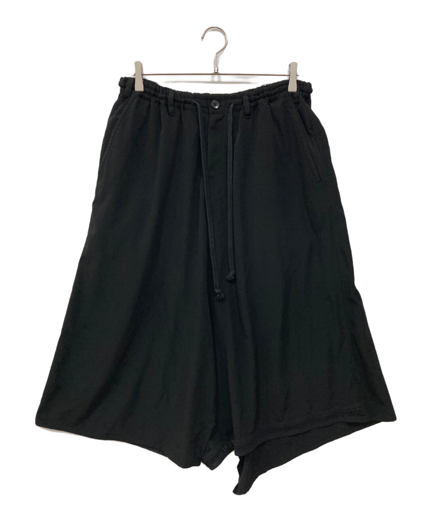 中古・古着通販】GROUND Y (グラウンドワイ) ワイドパンツ ブラック