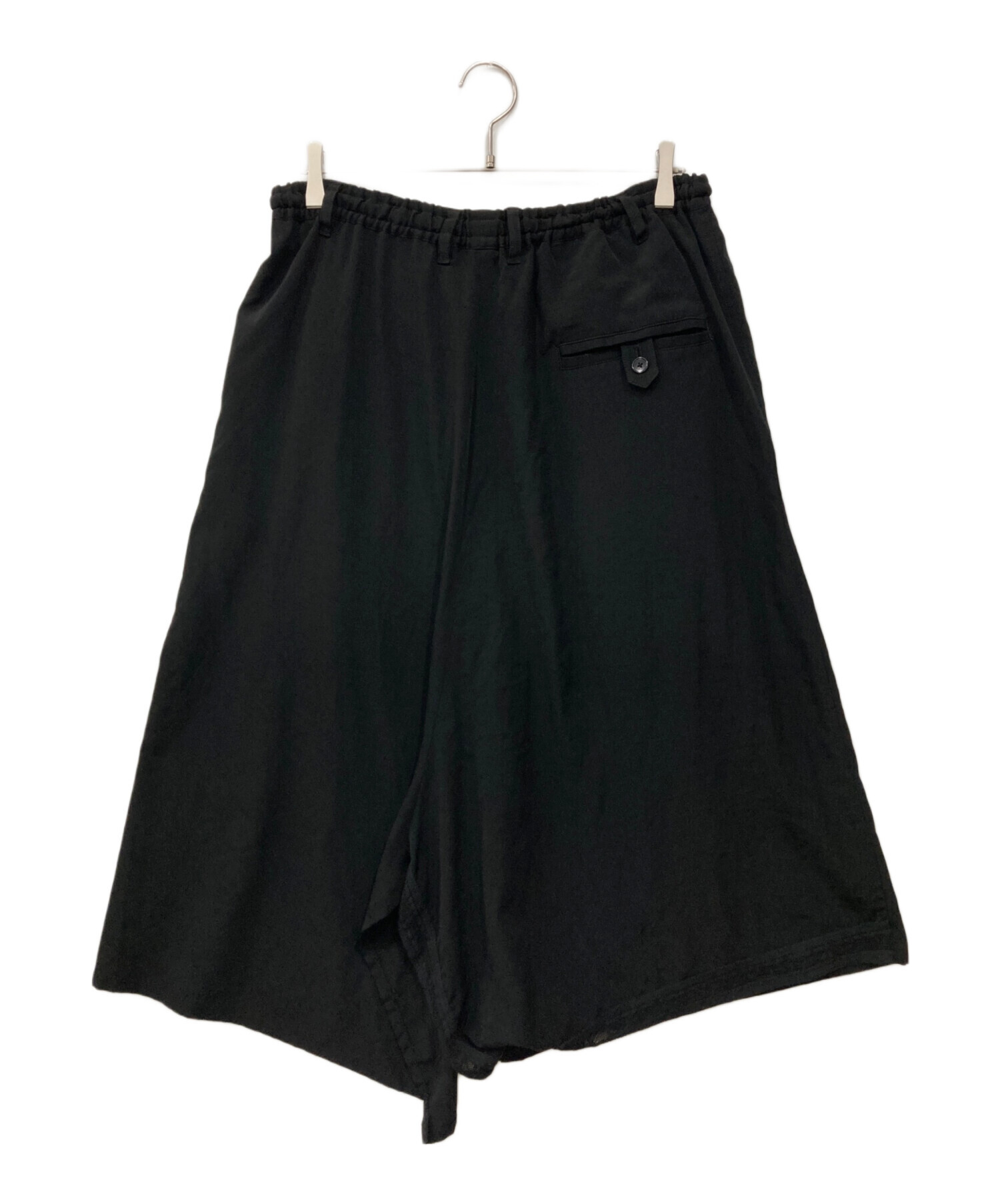 中古・古着通販】GROUND Y (グラウンドワイ) ワイドパンツ ブラック