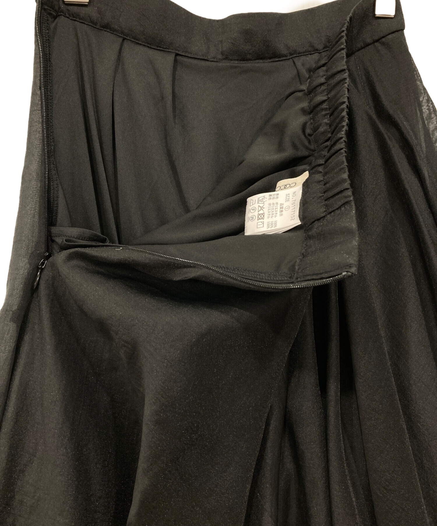 中古・古着通販】COCODEAL (ココディール) ウェーブフレアオーガンジー