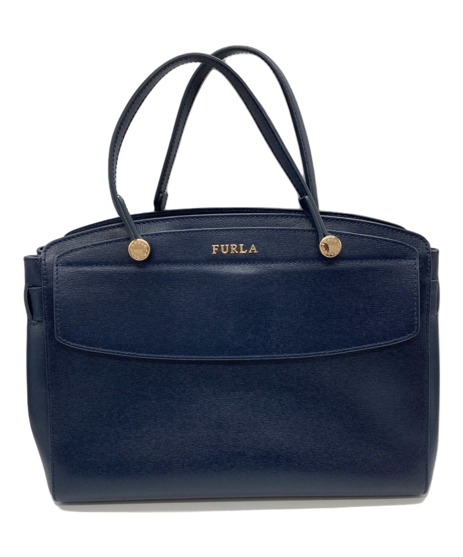 中古・古着通販】FURLA (フルラ) 2WAYバッグ ネイビー｜ブランド・古着