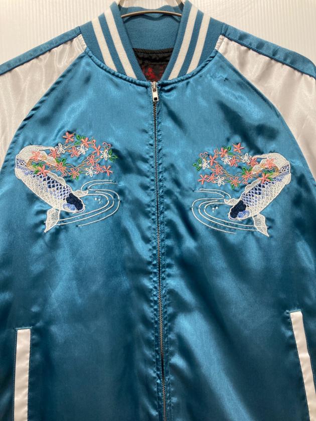 中古・古着通販】一心如鏡 (イッシンニョキョウ) スカジャン ブルー