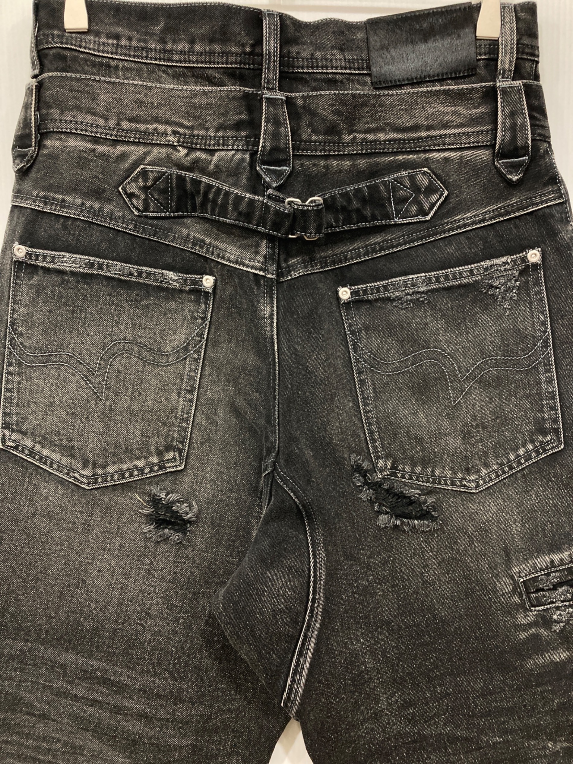 中古・古着通販】Abuku (アブク) デニムパンツ グレー サイズ:M