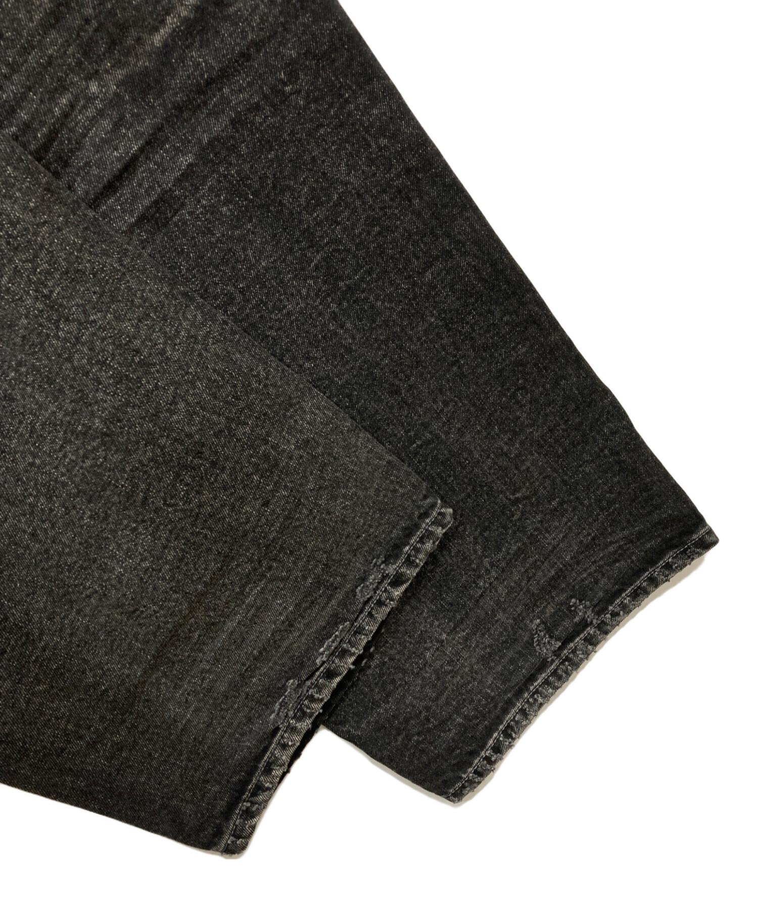 中古・古着通販】Abuku (アブク) デニムパンツ グレー サイズ:M