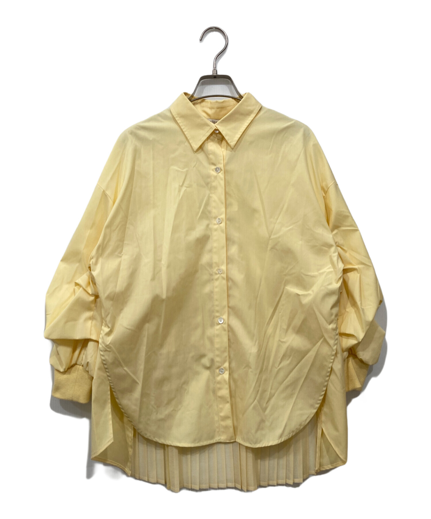 中古・古着通販】Lallia Mu (ラリア ムー) バックプリーツシャツ 