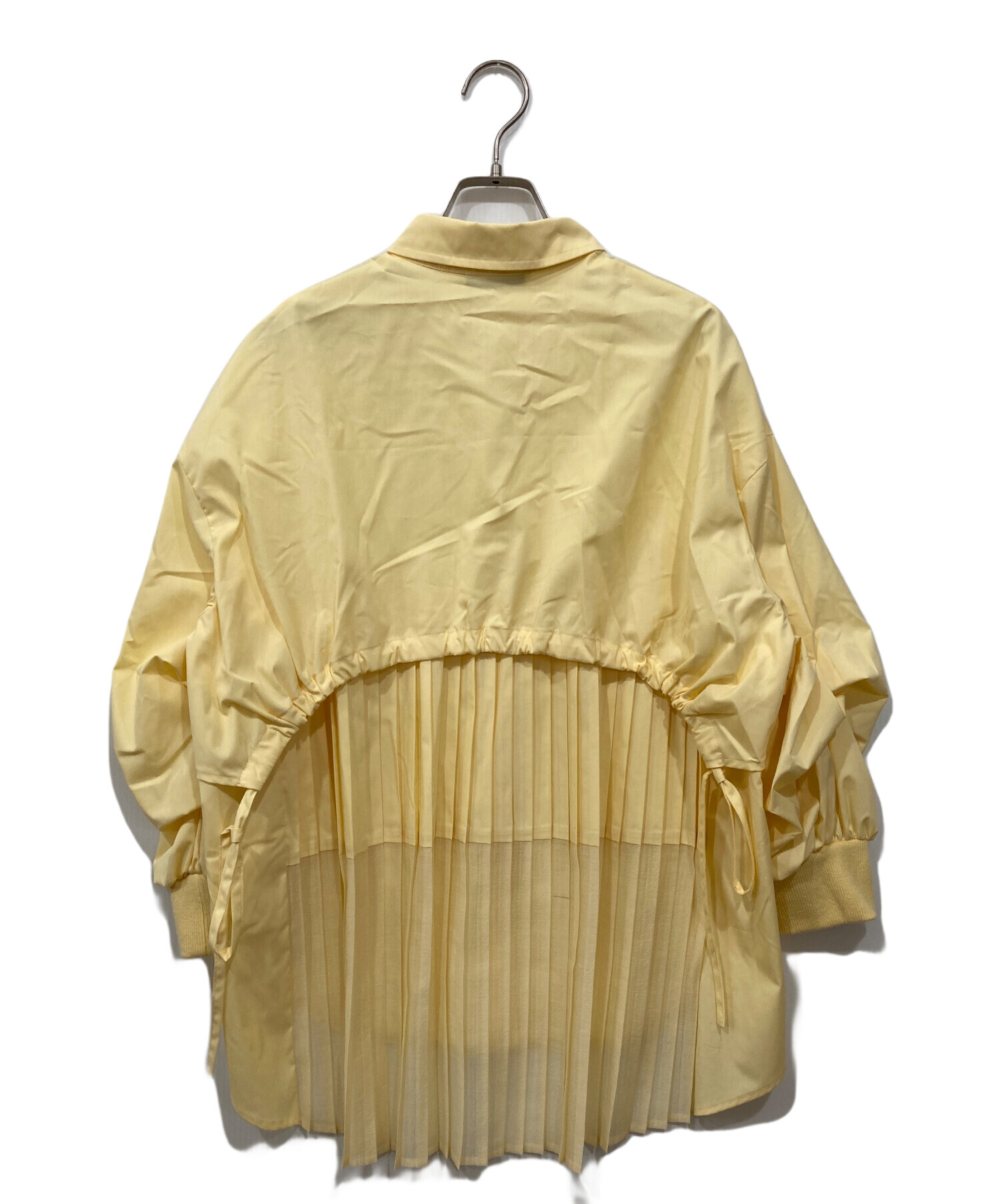 中古・古着通販】Lallia Mu (ラリア ムー) バックプリーツシャツ 
