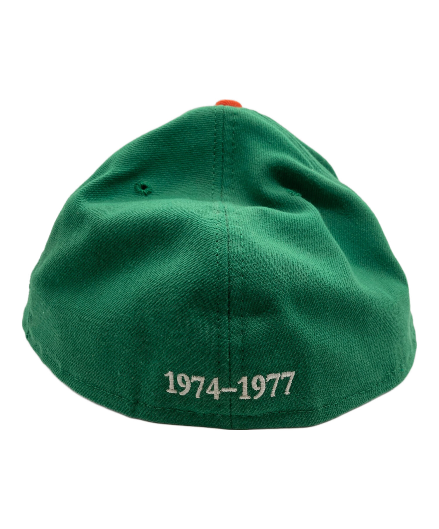 【稀少デザイン】ニューエラグリーン×オレンジ ホエールズ / 1974-1977 中古・古着通販】New Era (ニューエラ) 大洋ホエールズキャップ