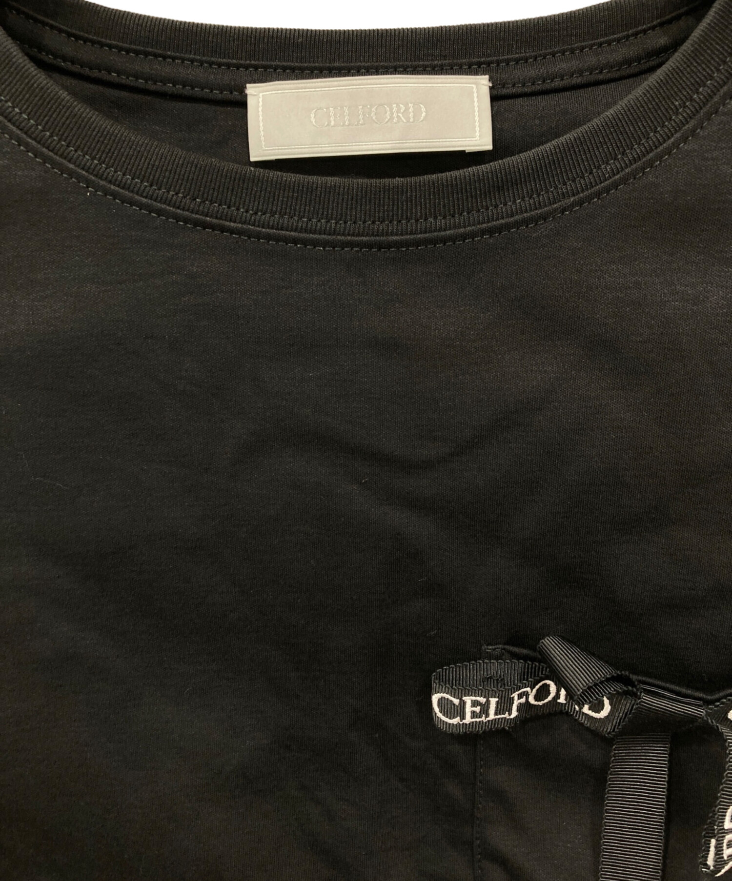 中古・古着通販】CELFORD (セルフォード) ロゴ刺繍リボン付き