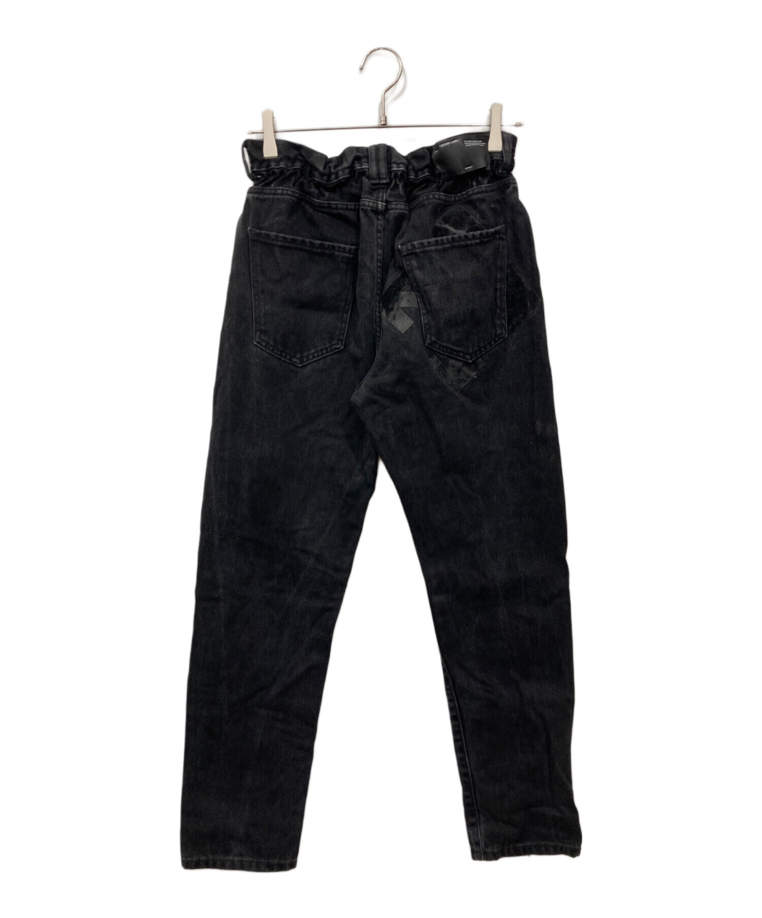 中古・古着通販】OFFWHITE (オフホワイト) デニムパンツ グレー サイズ 