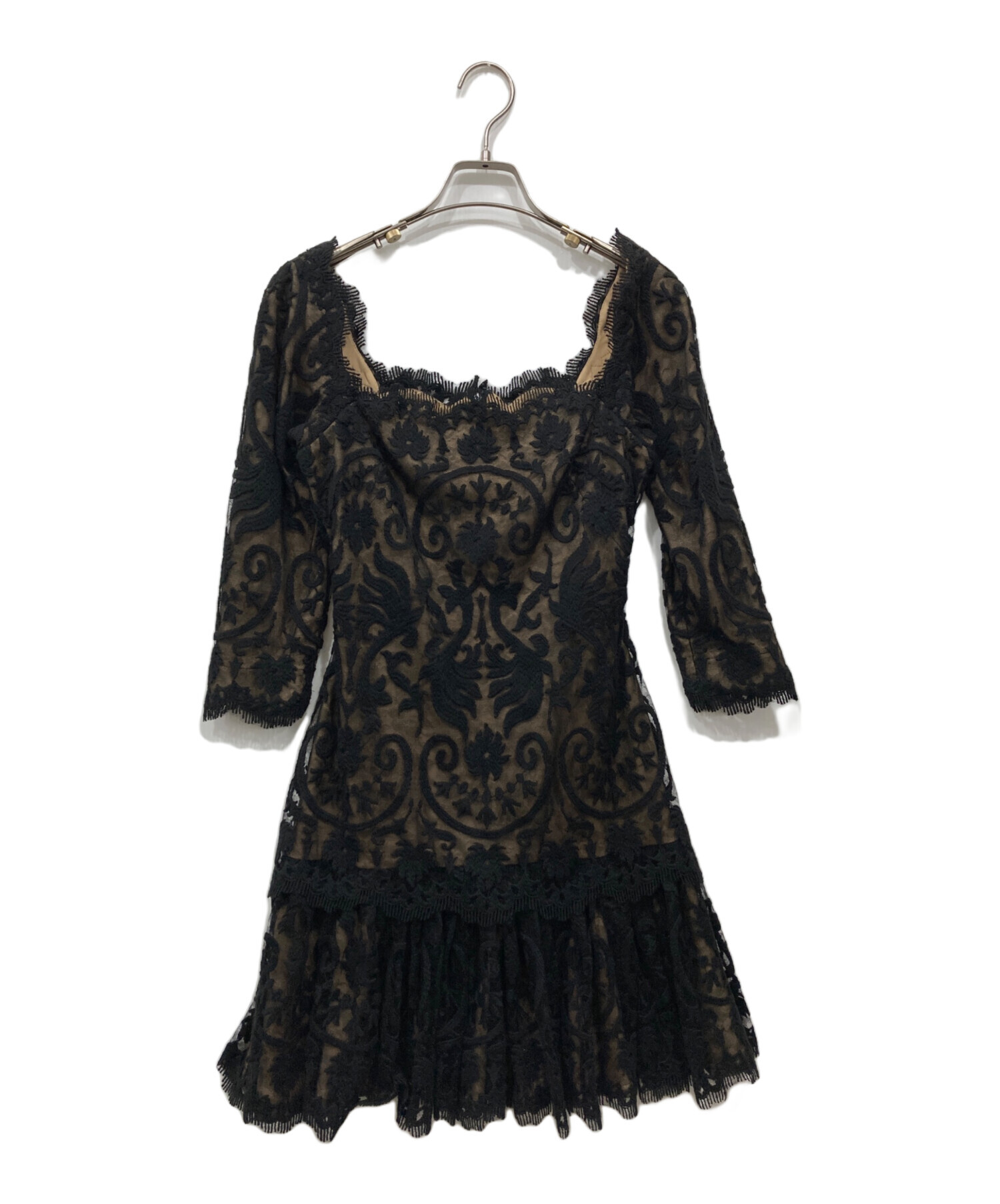 Tadashi Shoji タダシショージ　総レース ワンピース ドレス 中古・古着通販】TADASHI SHOJI (タダシ ショージ) レースワンピース