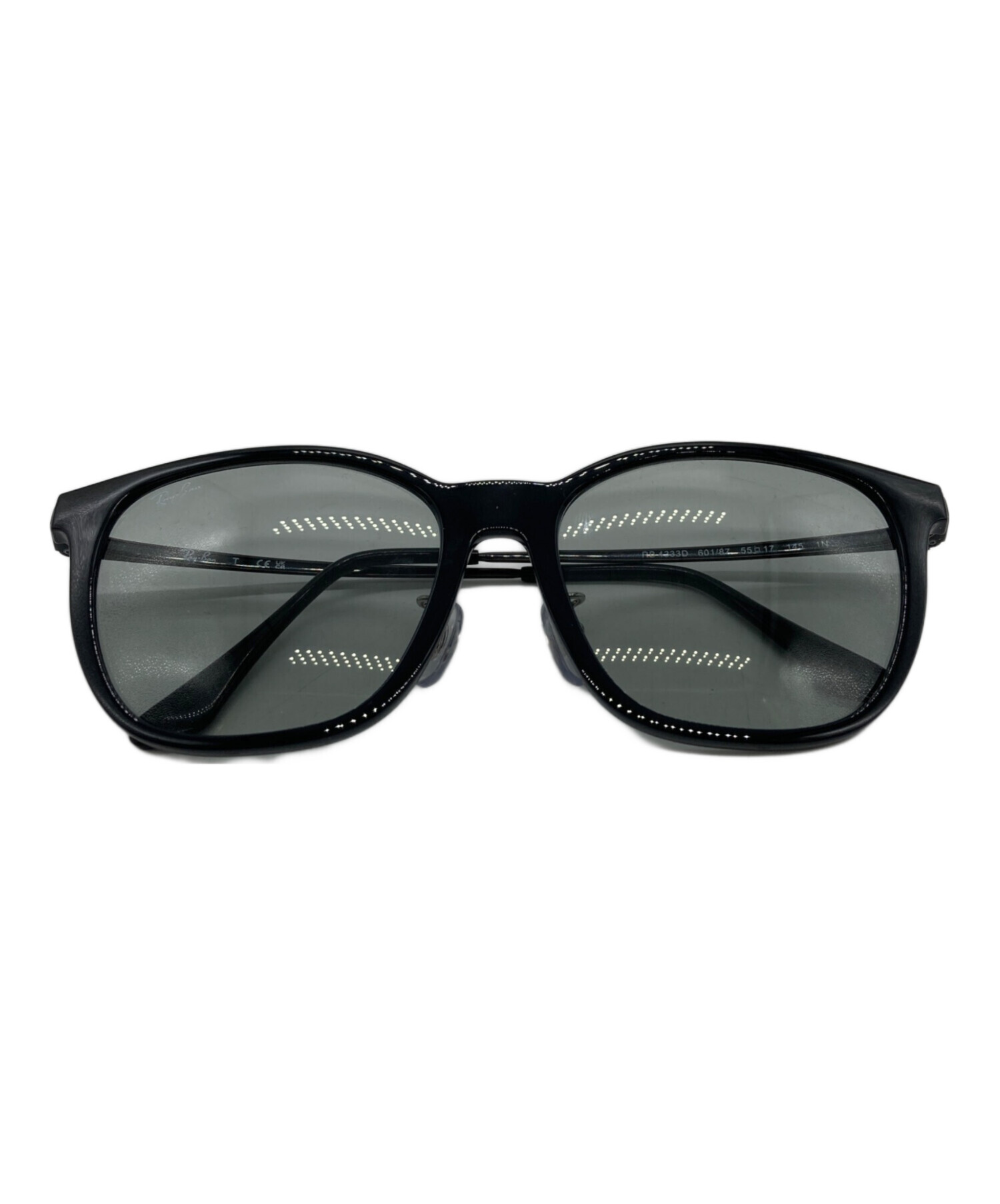 レイバンサングラス　中古美品 中古・古着通販】RAY-BAN (レイバン) サングラス ブラック サイズ:55