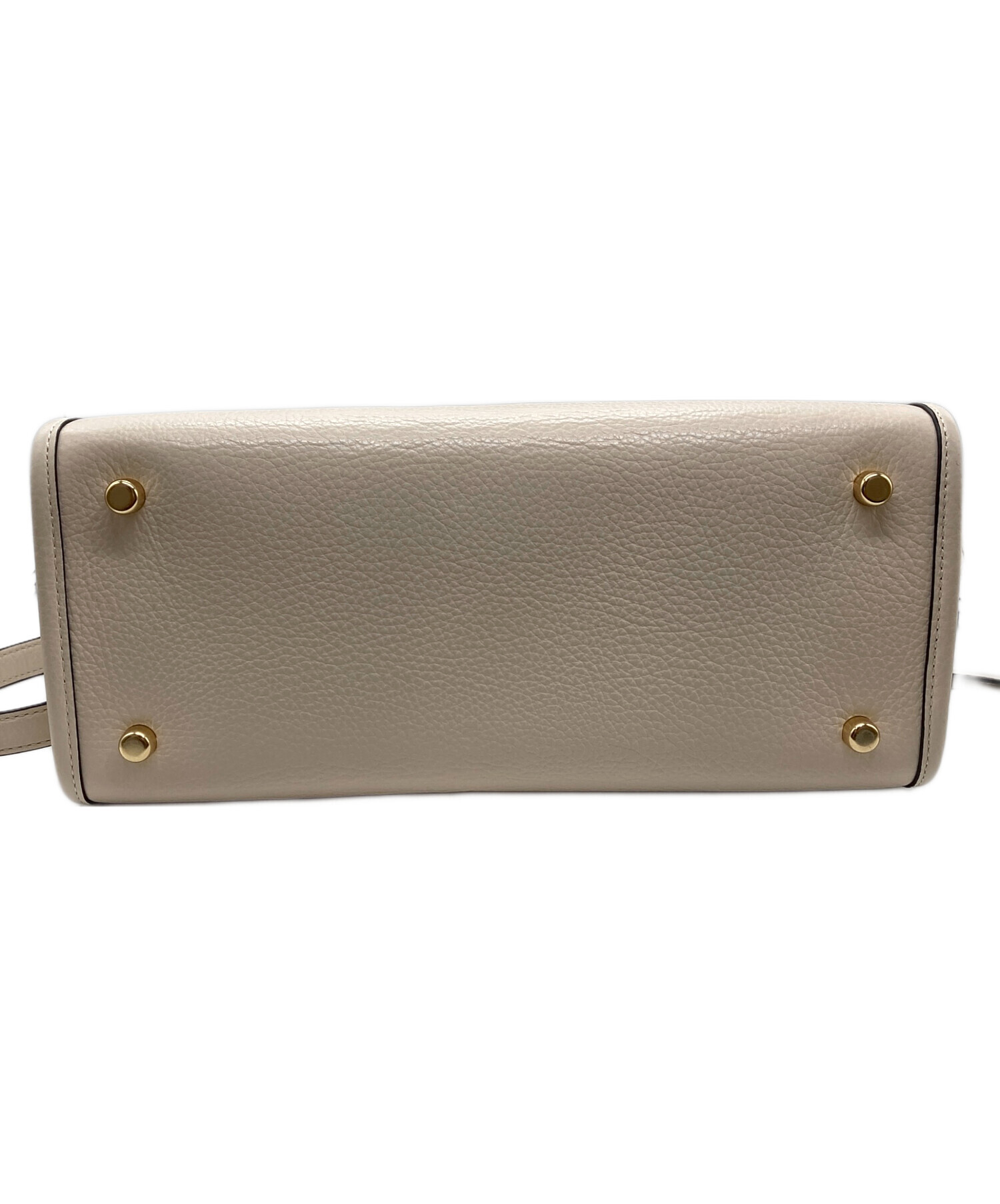 中古・古着通販】COACH (コーチ) 2WAYショルダーバッグ ベージュ