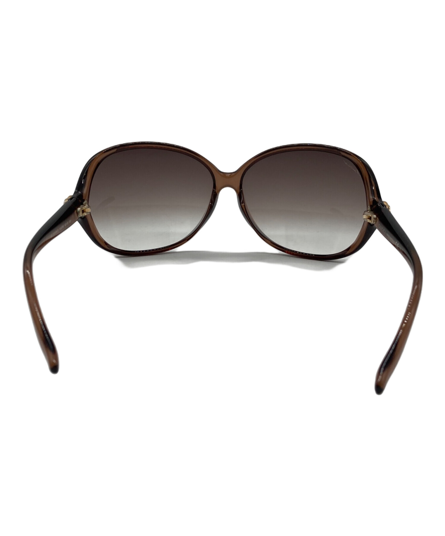 中古・古着通販】GUCCI (グッチ) ハートロゴサングラス ブラウン