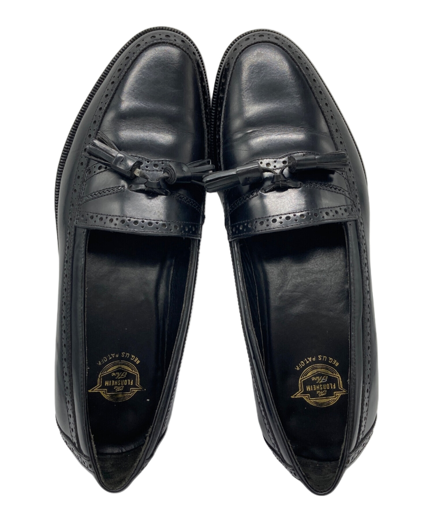 K*e様 【ヴィンテージ】★フローシャイム★　タッセルローファー　バーガンディ 中古・古着通販】Florsheim (フローシャイム) タッセルローファー