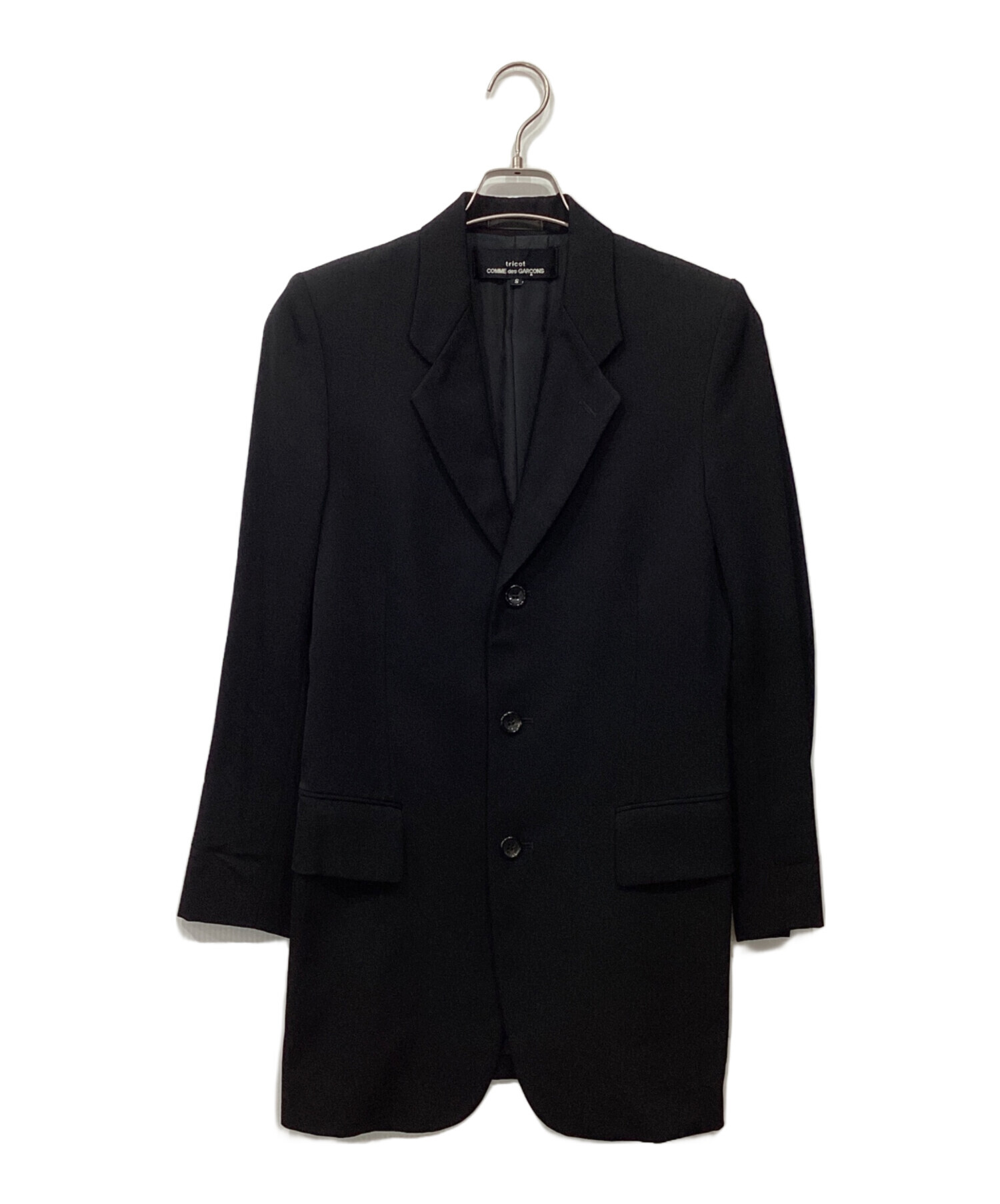 トリココムデギャルソン ヴィンテージ 90's テーラード ジャケット ブラック COMME des GARÇONS tricot ブラックテーラードジャケット 中古・古着