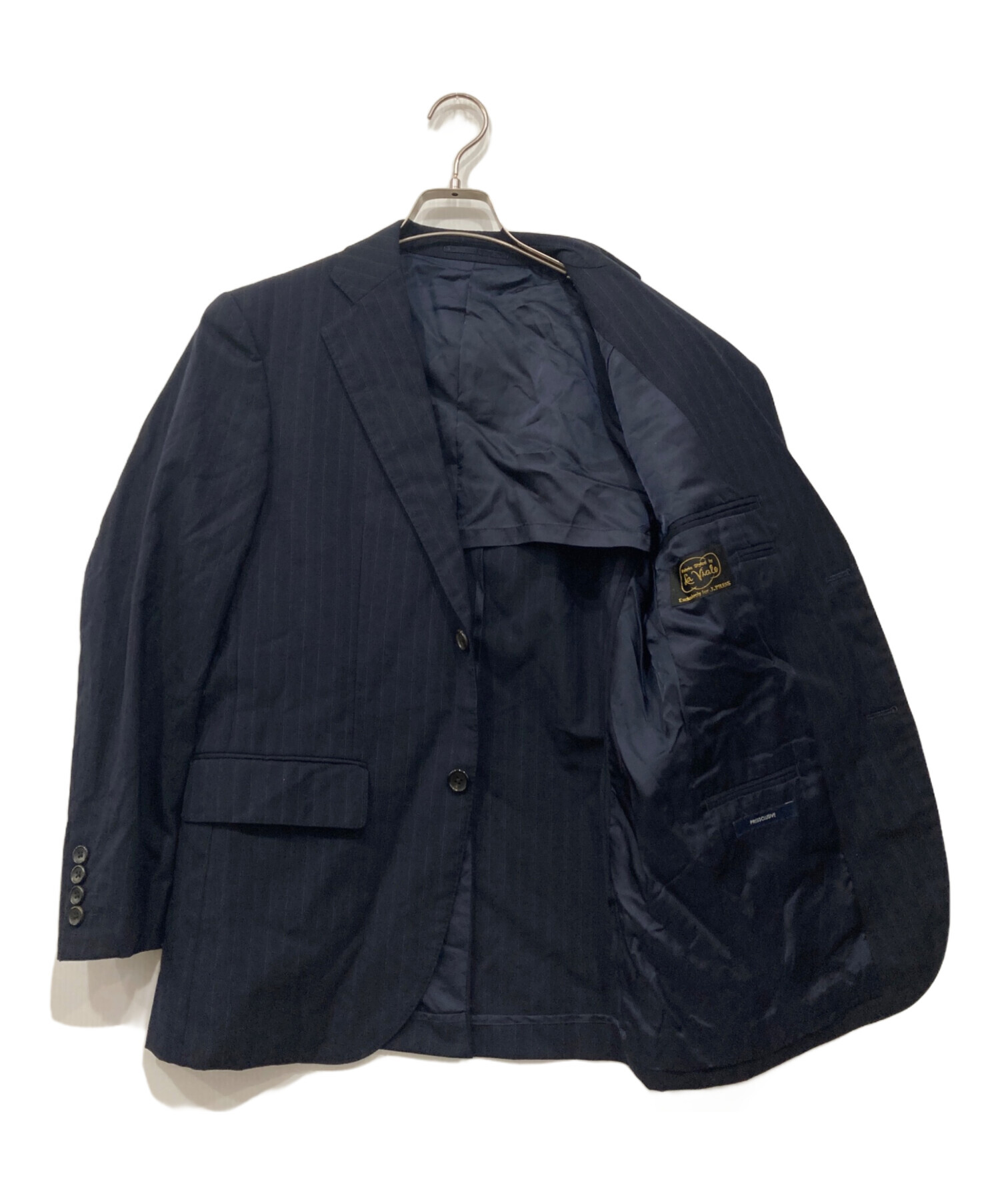 中古・古着通販】J.PRESS (ジェイプレス) セットアップスーツ ネイビー