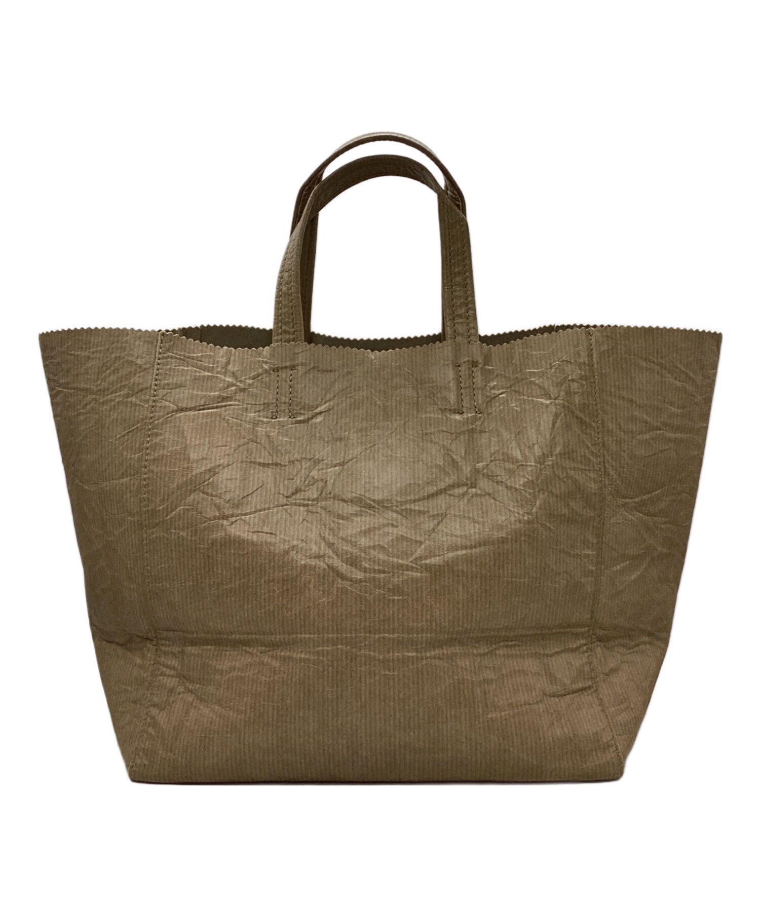 中古・古着通販】KENZO (ケンゾー) PAPER レザースモールトートバッグ