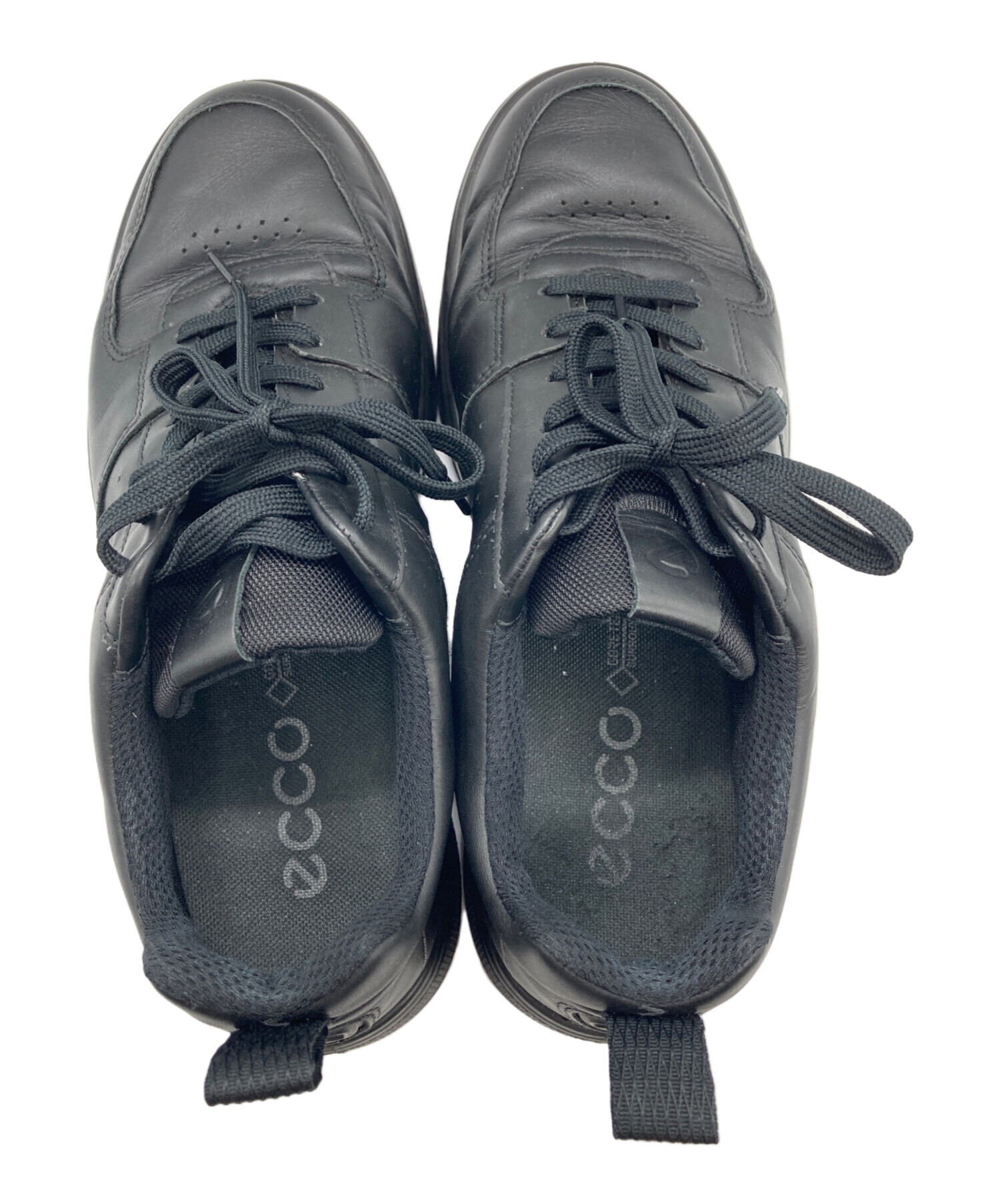 中古・古着通販】ECCO (エコー) ローカットスニーカー ブラック サイズ 