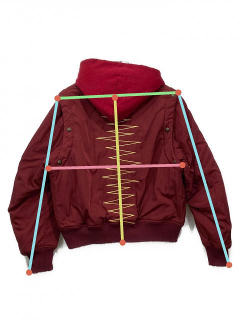 中古・古着通販】a2o (エーツーオー) 4way中綿クラシックボタンMA-1