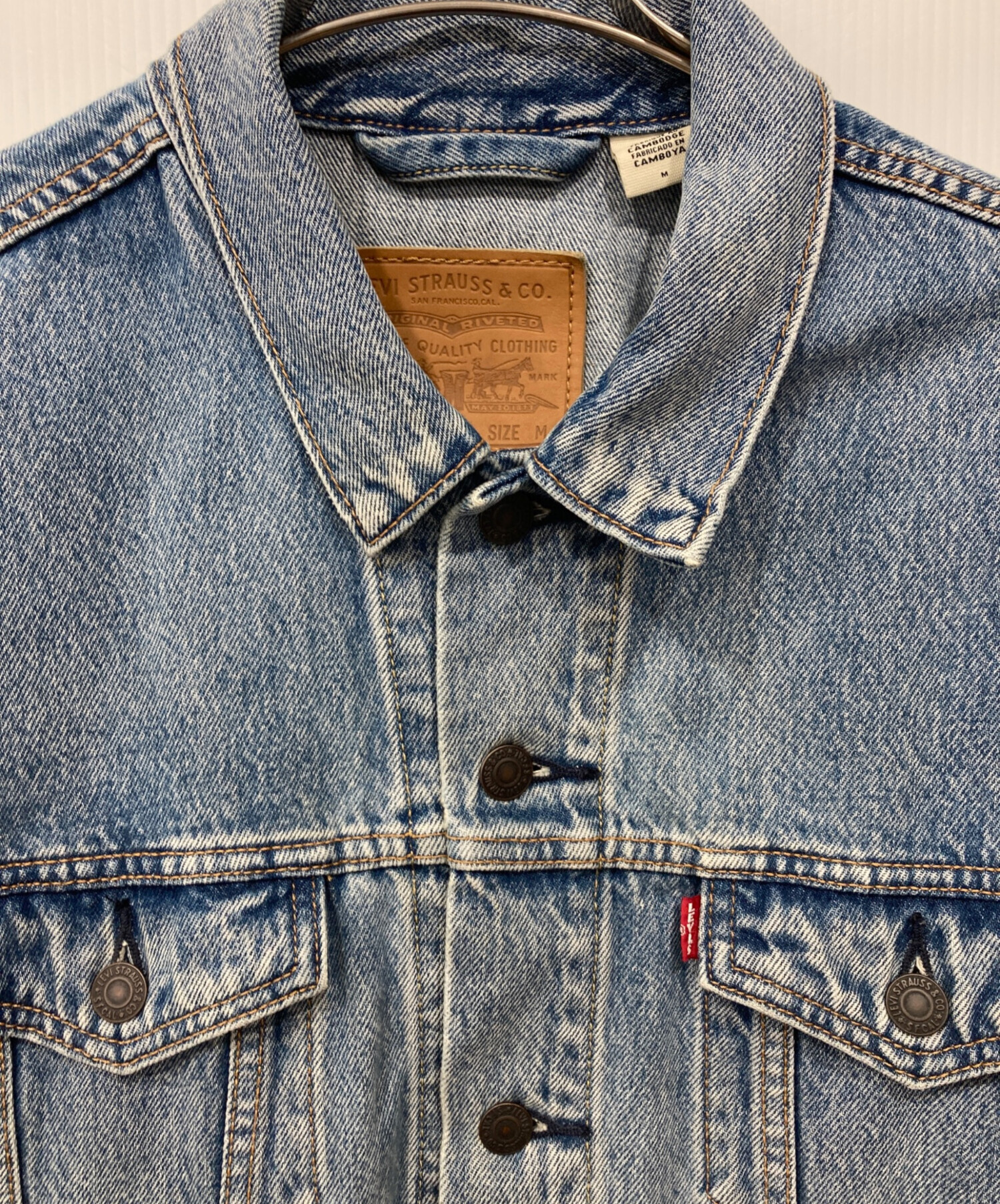 中古・古着通販】LEVI'S (リーバイス) トラッカーデニムジャケット