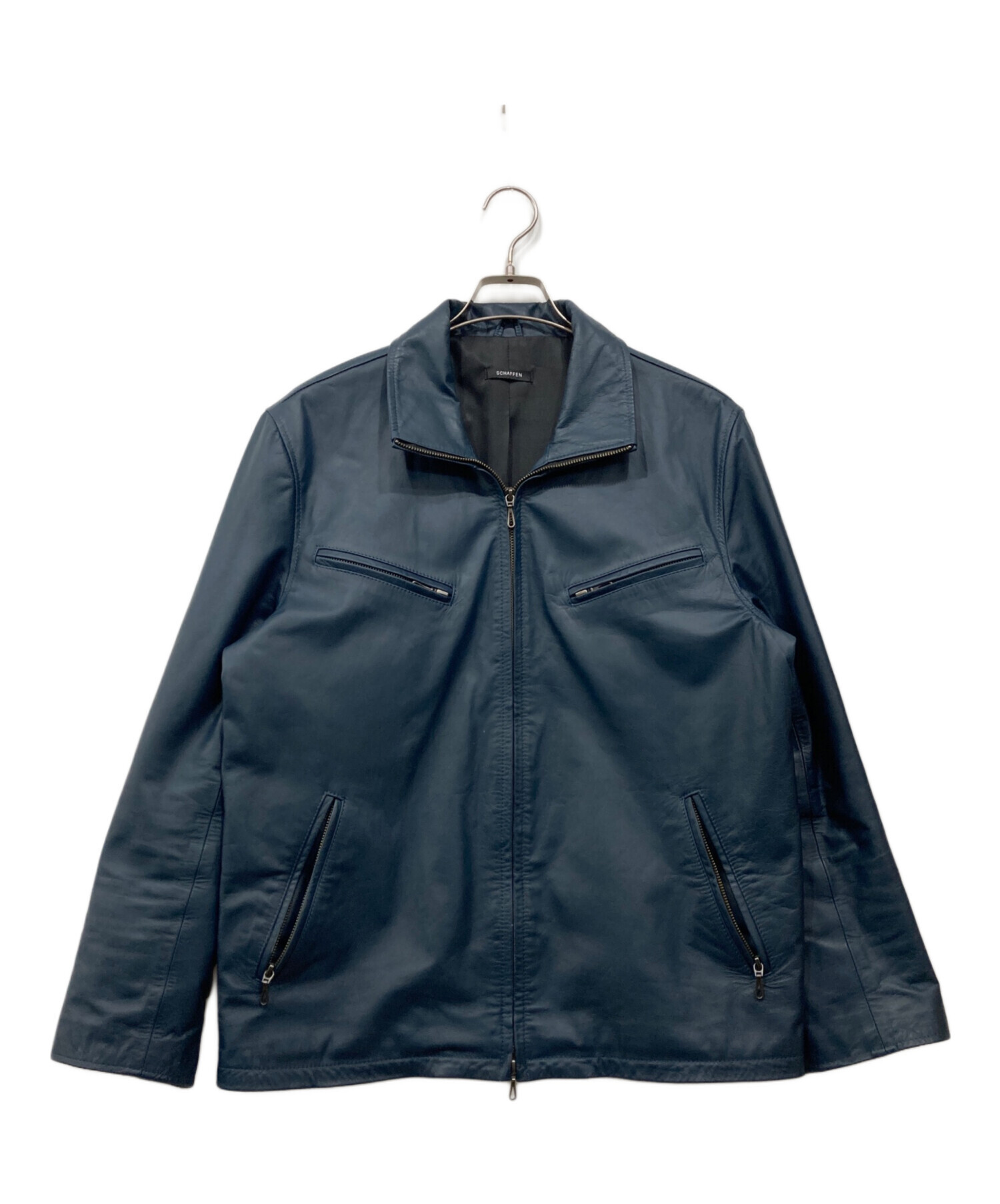 SCHAFFENの革ジャケット 中古・古着通販】SCHAFFEN (シャッフェン) キャメル レザー ジャケット