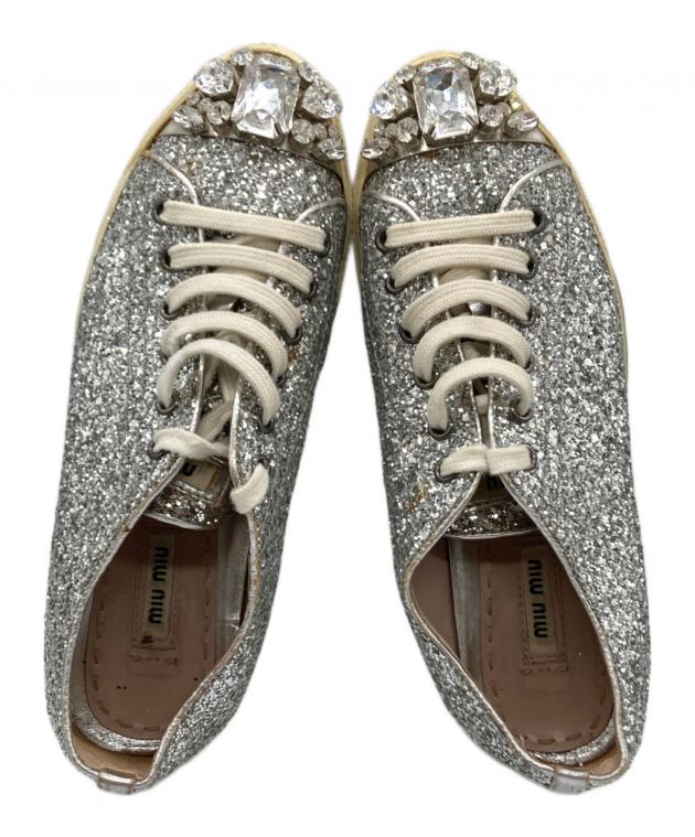 中古・古着通販】MIU MIU (ミュウミュウ) ビジューグリッター